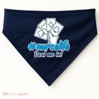 Nurse Life Deal Me In USA-Made Doggie Bandana thumb 0
