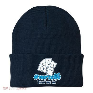 Nurse Life Deal Me In Beanie