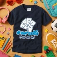 Nurse Life Deal Me In Kids T-Shirt thumb 3