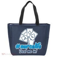 Nurse Life Deal Me In Tote Bag thumb 0
