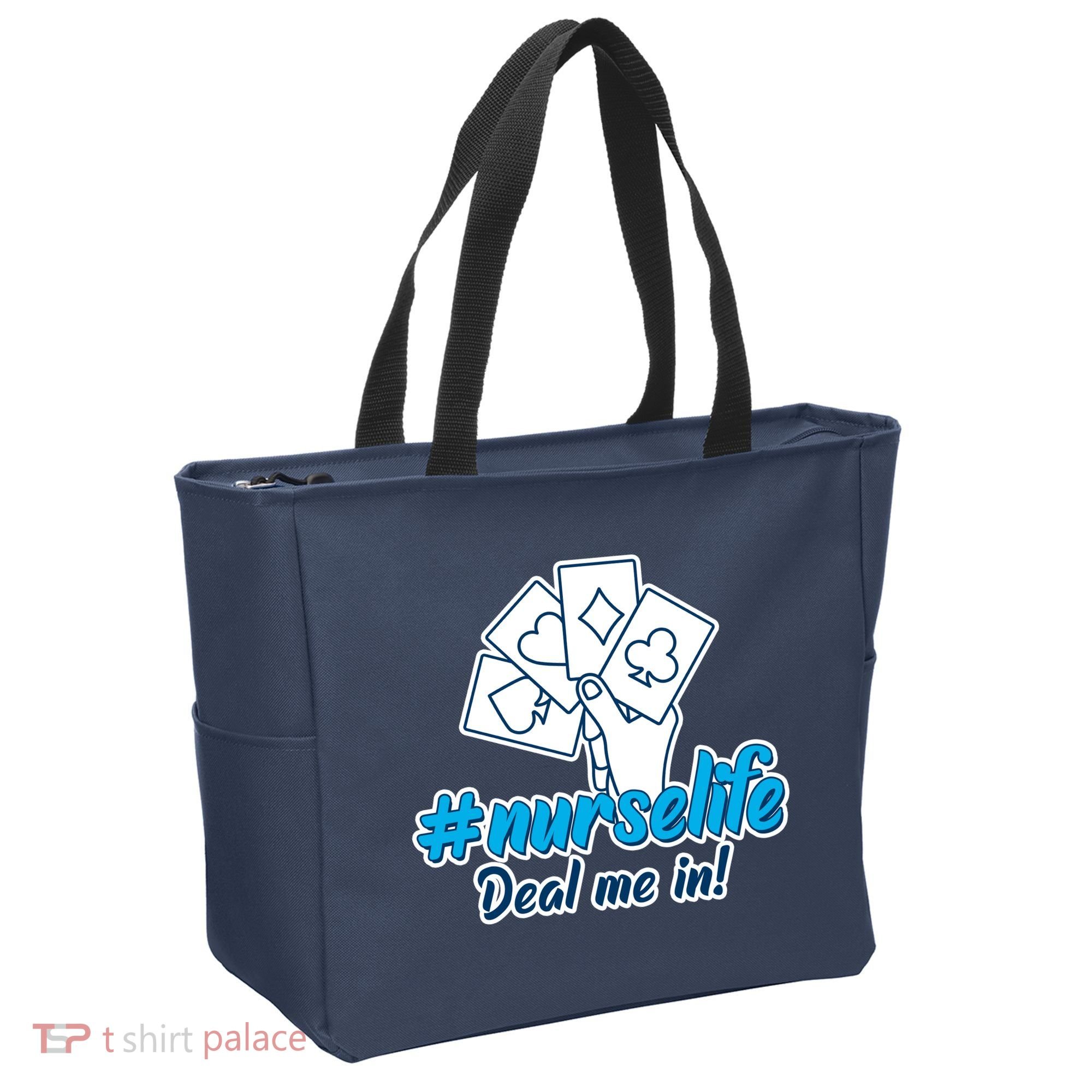 Nurse Life Deal Me In Tote Bag