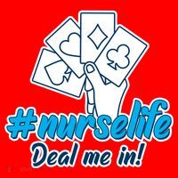 Nurse Life Deal Me In Santa Hat thumb 1