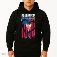 Nurse Live Love Save Lives Flag  Hoodie thumb 2