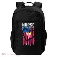 Nurse Live Love Save Lives Flag  Backpack thumb 0