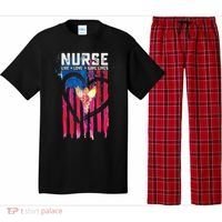 Nurse Live Love Save Lives Flag  Pajama Set thumb 0