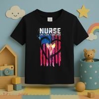 Nurse Live Love Save Lives Flag  Toddler T-Shirt thumb 3