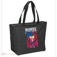 Nurse Live Love Save Lives Flag  Tote Bag thumb 2
