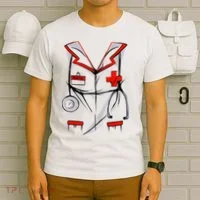 Nurse Medical Costume Suit T-Shirt thumb 6