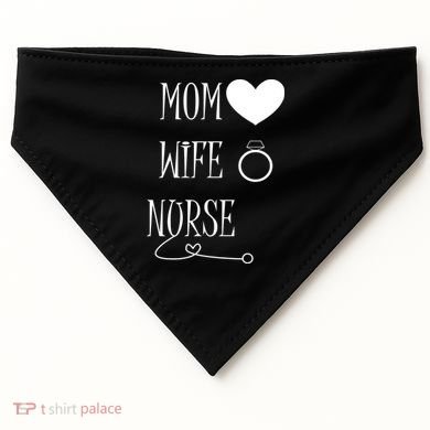 Nurse Mom USA-Made Doggie Bandana