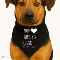 Nurse Mom USA-Made Doggie Bandana thumb 1