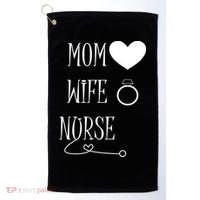Nurse Mom Golf Towel thumb 0