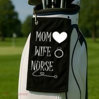 Nurse Mom Golf Towel thumb 2