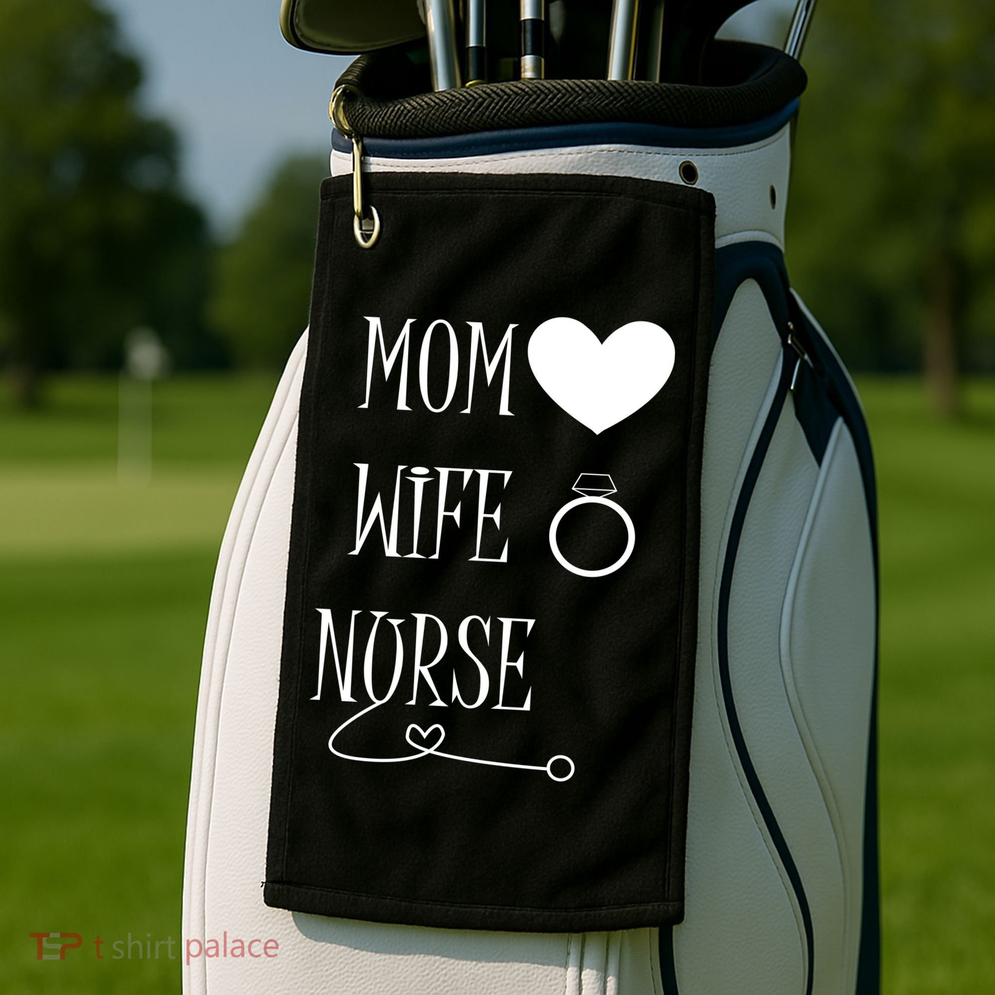 Nurse Mom Golf Towel