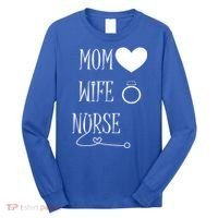 Nurse Mom Long Sleeve Shirt thumb 0