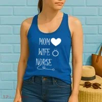 Nurse Mom Women's Tank Top thumb 2