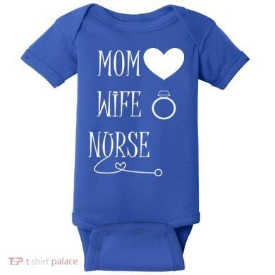 Nurse Mom Baby Bodysuit
