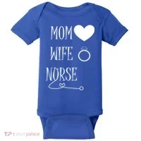 Nurse Mom Baby Bodysuit thumb 0