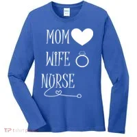 Nurse Mom Women's Long Sleeve Shirt thumb 0