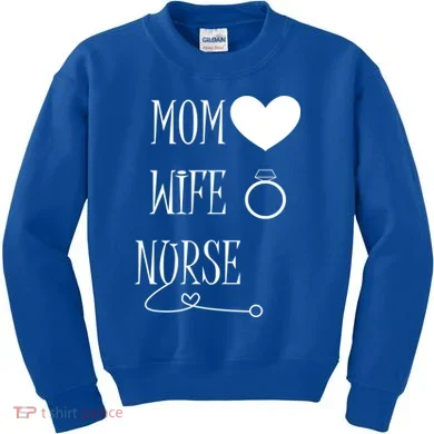 Nurse Mom Kids Sweatshirt