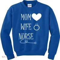 Nurse Mom Kids Sweatshirt thumb 0