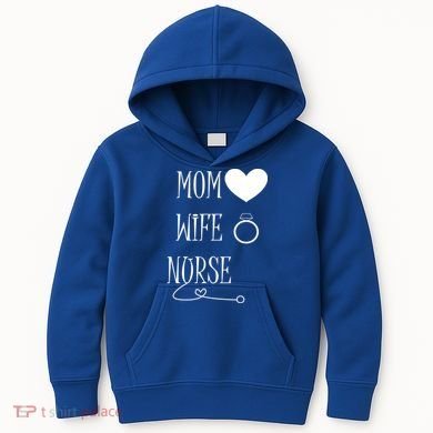 Nurse Mom Kids Hoodie
