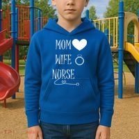 Nurse Mom Kids Hoodie thumb 2