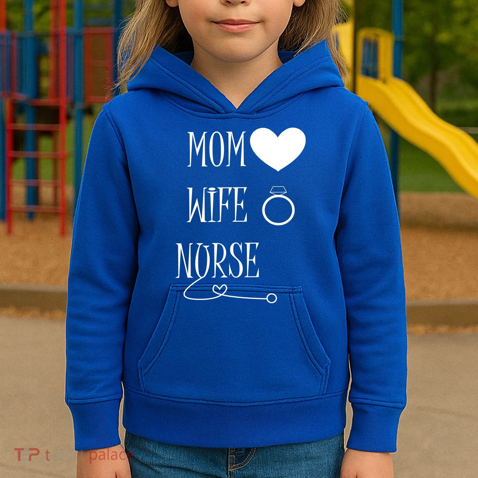 Nurse Mom Kids Hoodie