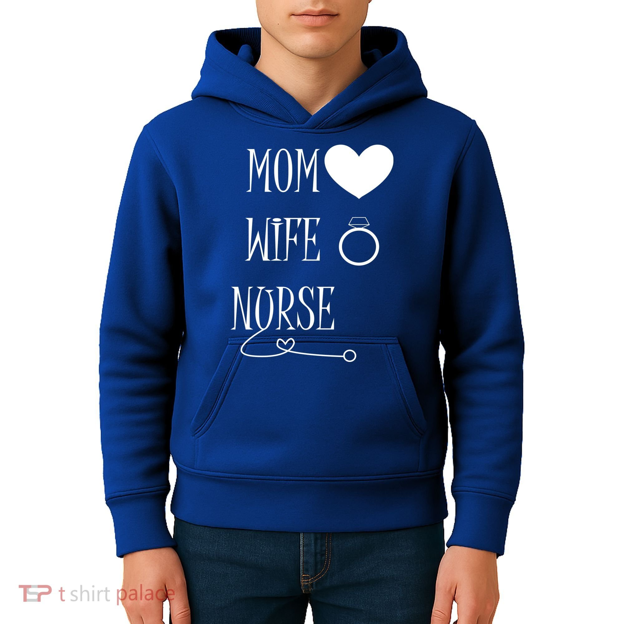 Nurse Mom Kids Hoodie