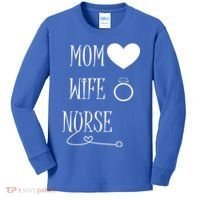 Nurse Mom Kids Long Sleeve Shirt thumb 0