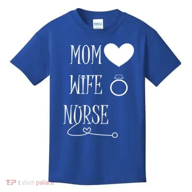 Nurse Mom Kids T-Shirt
