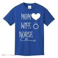 Nurse Mom Kids T-Shirt thumb 0