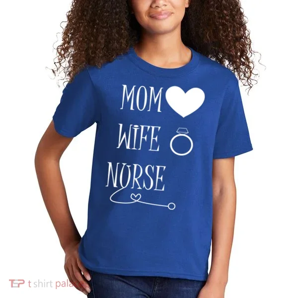 Nurse Mom Kids T-Shirt