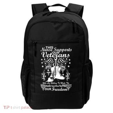 Nurse Supports Our Veterans Backpack