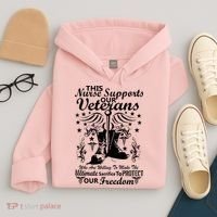 Nurse Supports Our Veterans Hoodie thumb 4