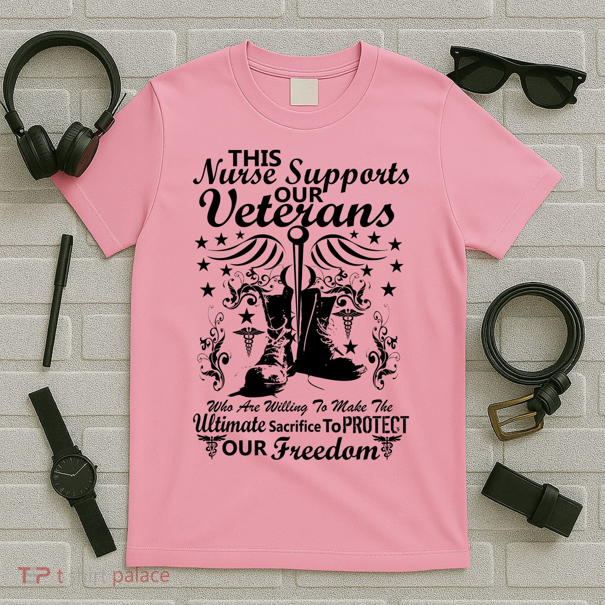Nurse Supports Our Veterans T-Shirt