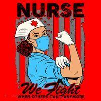 Nurse We Fight When Others Can't Anymore Santa Hat thumb 1