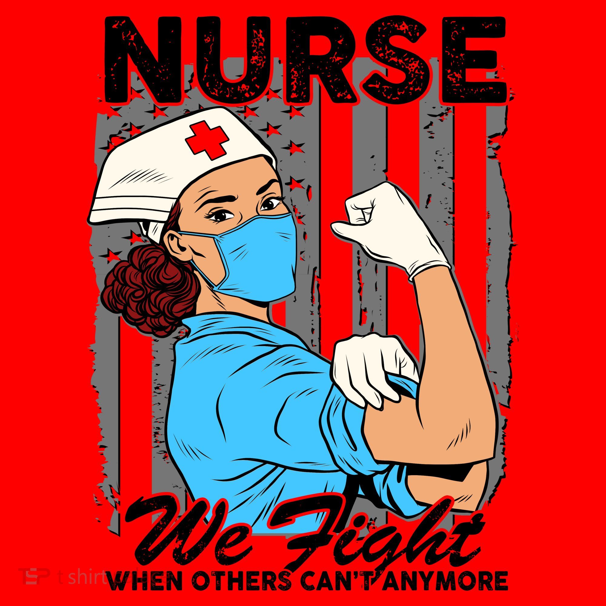 Nurse We Fight When Others Can't Anymore Santa Hat