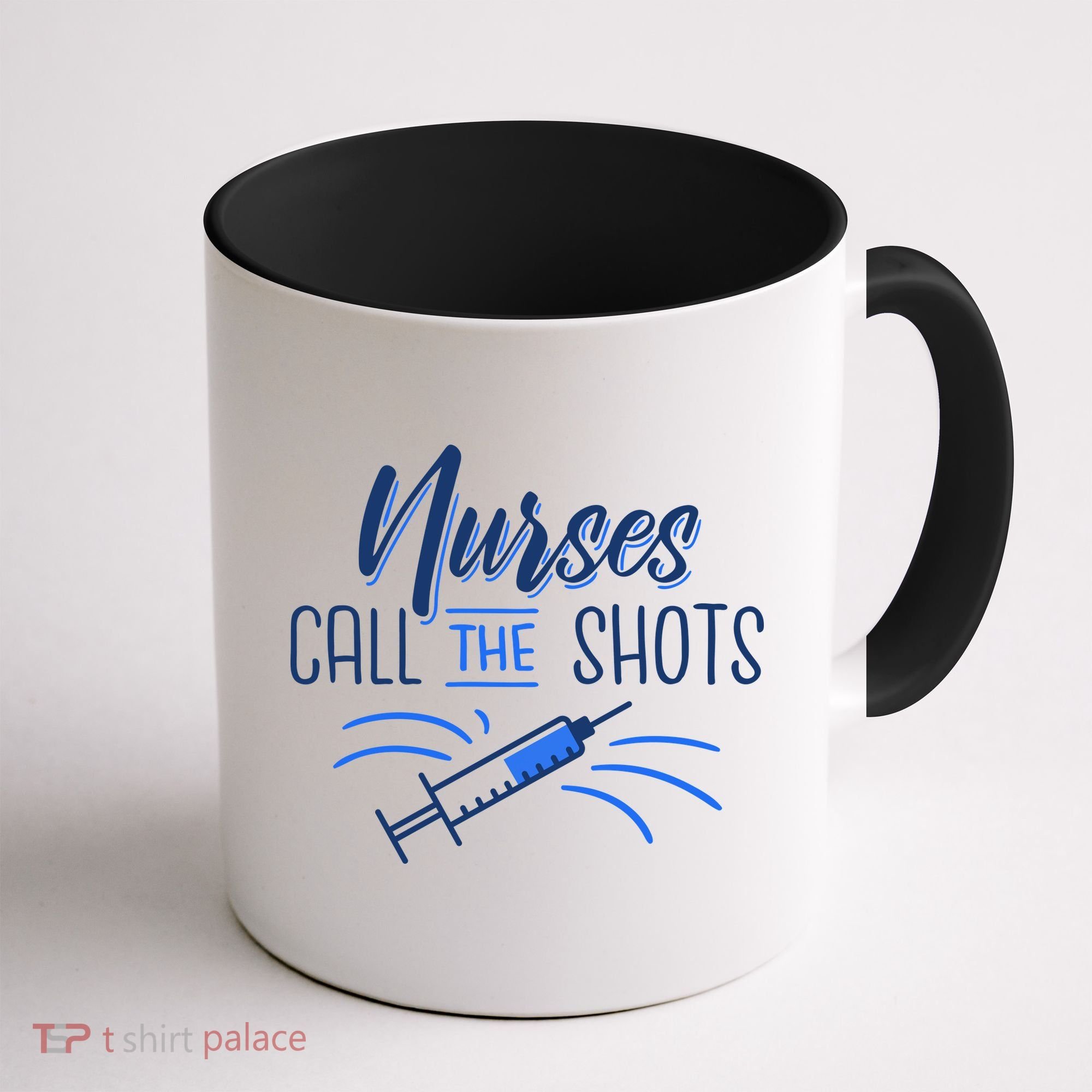 Nurses Call The Shots Coffee Mug