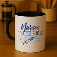 Nurses Call The Shots Coffee Mug thumb 4