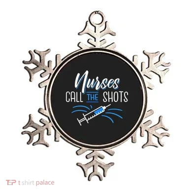 Nurses Call The Shots Ornament