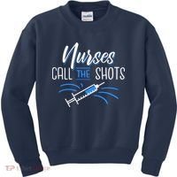Nurses Call The Shots Kids Sweatshirt thumb 0