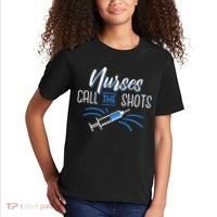 Nurses Call The Shots Kids T-Shirt thumb 2
