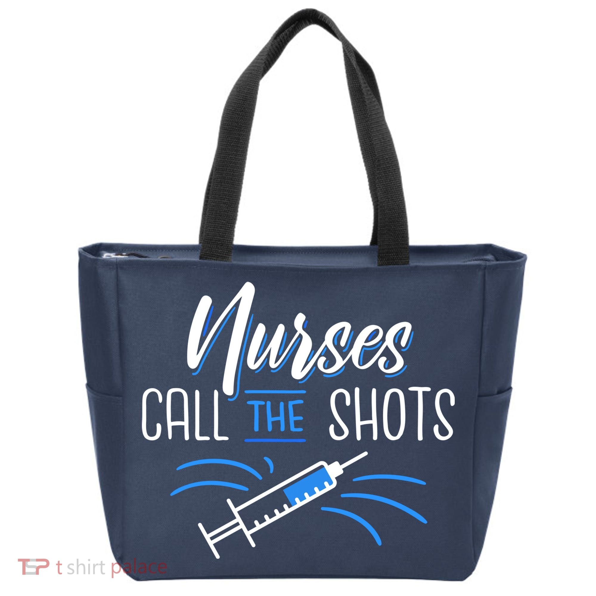 Nurses Call The Shots Tote Bag