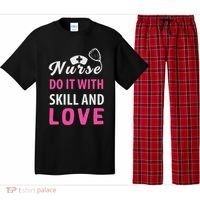 Nurses Do It With Skill And Love Pajama Set thumb 0