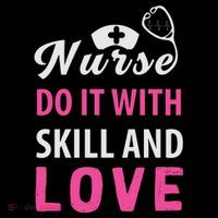 Nurses Do It With Skill And Love Baby Bodysuit thumb 2