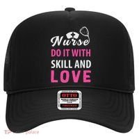 Nurses Do It With Skill And Love Hat thumb 0