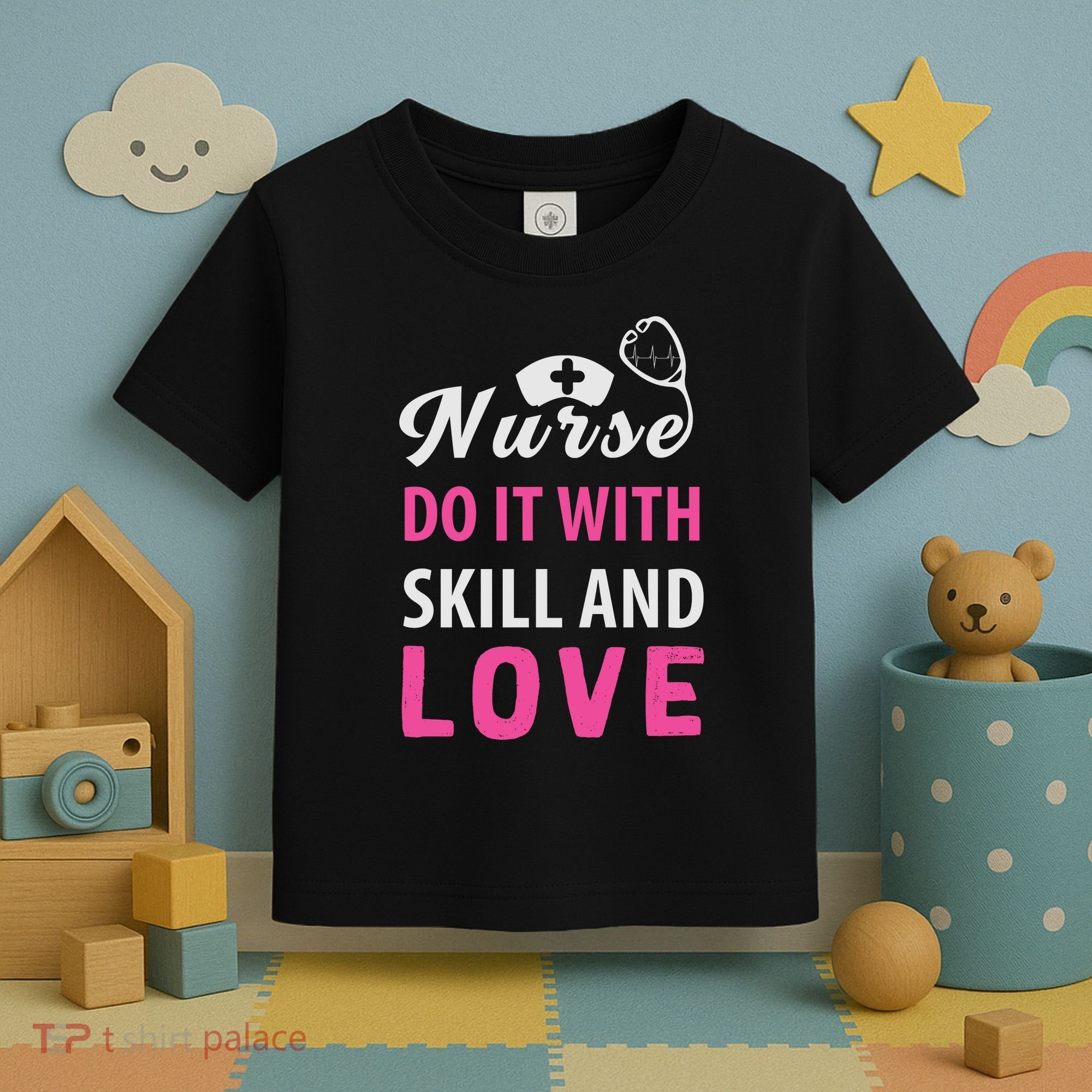 Nurses Do It With Skill And Love Toddler T-Shirt
