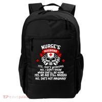 Nurse's Husband Backpack thumb 0