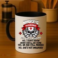 Nurse's Husband Coffee Mug thumb 4