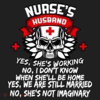 Nurse's Husband Hat thumb 2